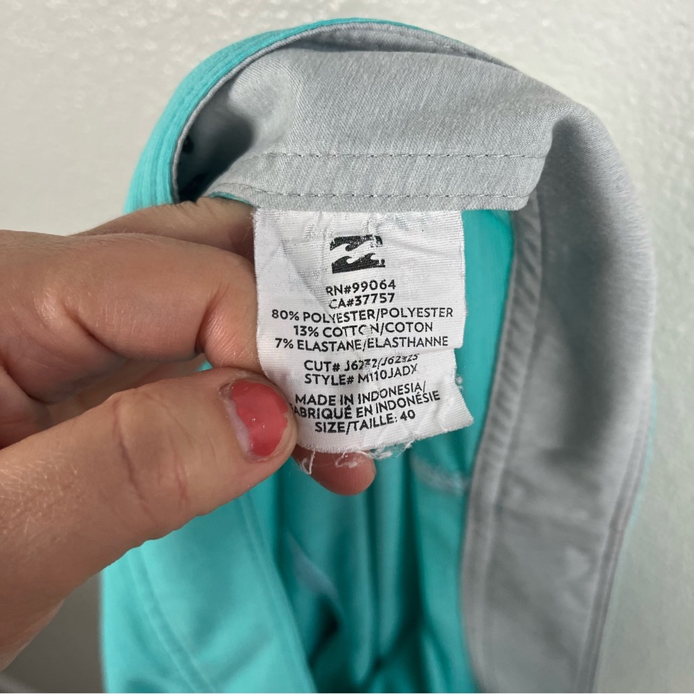 Billabong Men's Teal Stretch Hybrid Board Shorts 40” Waist - Picture 9 of 9